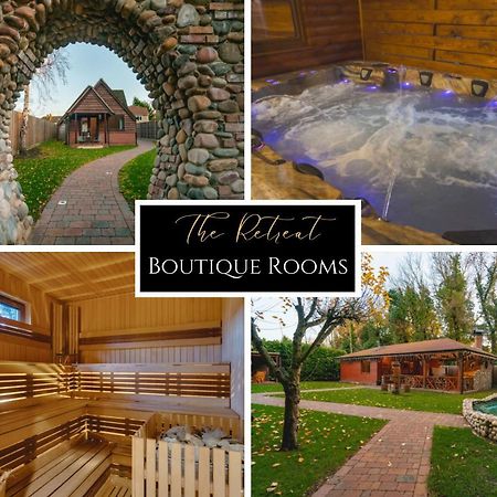The Retreat Sauna & Hot Tub Boutique Rooms Great Paxton Zewnętrze zdjęcie