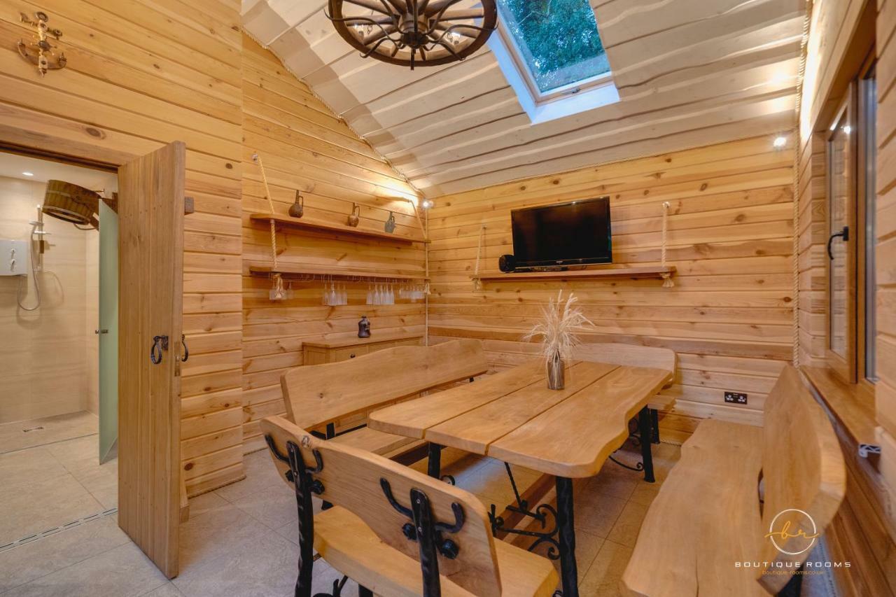 The Retreat Sauna & Hot Tub Boutique Rooms Great Paxton Zewnętrze zdjęcie