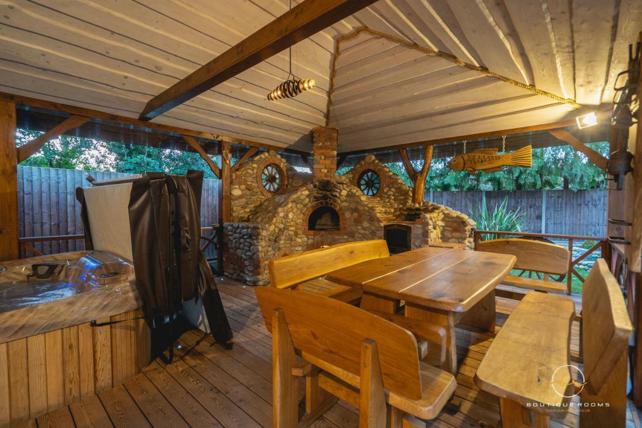 The Retreat Sauna & Hot Tub Boutique Rooms Great Paxton Zewnętrze zdjęcie