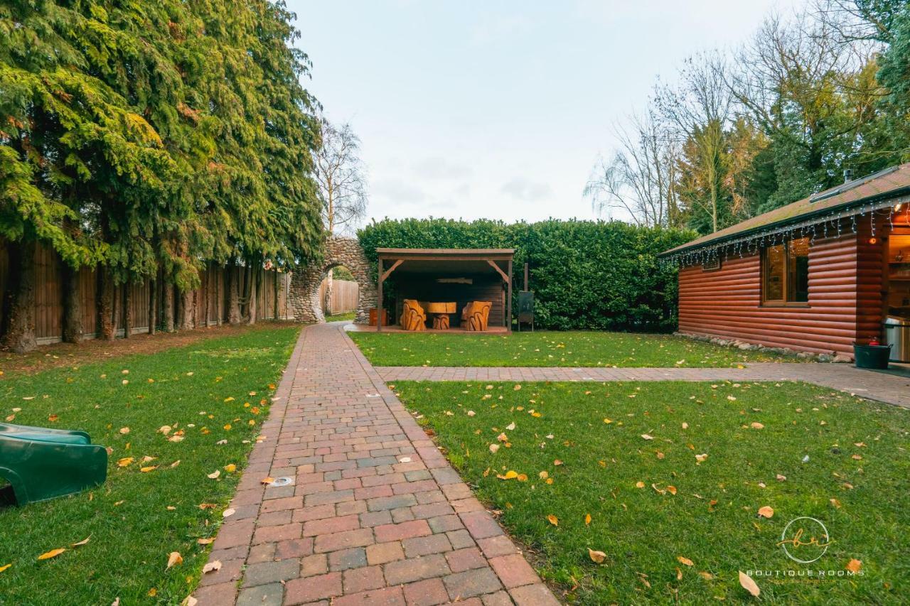 The Retreat Sauna & Hot Tub Boutique Rooms Great Paxton Zewnętrze zdjęcie